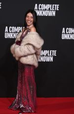 ALESSIA GRAMBONE at A Complete Unknown Premiere in Rome 01/17/2025