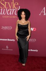 ALEXA BECKFORD at 2025 Golden Globes WWD Style Awards at Four Seasons Hotel Los Angeles 01/03/2025