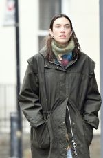 ALEXA CHUNG Out and About in London 01/23/2025