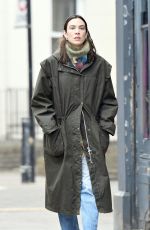 ALEXA CHUNG Out and About in London 01/23/2025