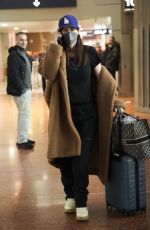 ALEXANDRA DADDARIO Arrives at Airport in Paris 01/26/2025