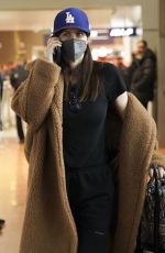 ALEXANDRA DADDARIO Arrives at Airport in Paris 01/26/2025