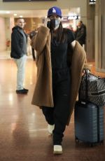 ALEXANDRA DADDARIO Arrives at Airport in Paris 01/26/2025