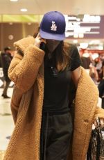 ALEXANDRA DADDARIO Arrives at Airport in Paris 01/26/2025