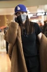 ALEXANDRA DADDARIO Arrives at Airport in Paris 01/26/2025