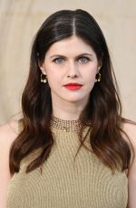 ALEXANDRA DADDARIO at Christian Dior Haute Couture Show at Paris Fashion Week 01/27/2025