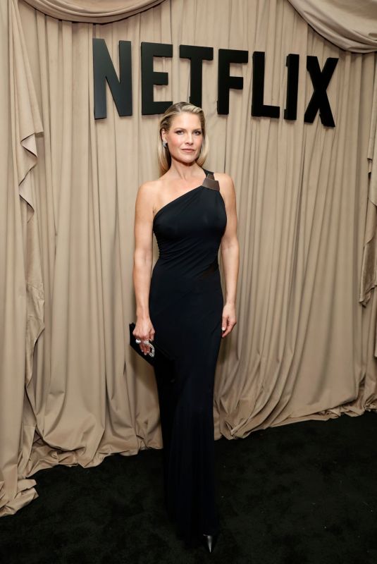 ALI LARTER at Netflix’s Golden Globe Afterparty in Beverly Hills 01/05/2025