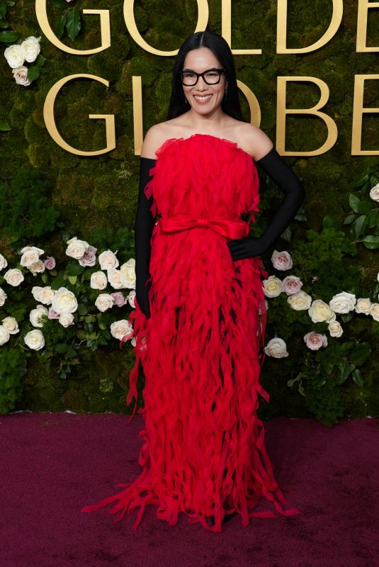 ALI WONG at 82nd Annual Golden Globes Awards in Beverly Hills 01/05/2025