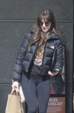 ALISON BRIE Leaves Grocery Store in Los Feliz 01/29/2025