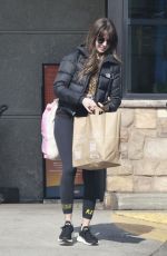 ALISON BRIE Leaves Grocery Store in Los Feliz 01/29/2025