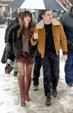 ALISON BRIE Out at Sundance Film Festival in Park City 01/25/2025