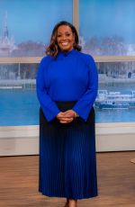 ALISON HAMMOND at This Morning TV Show in London 01/17/2025