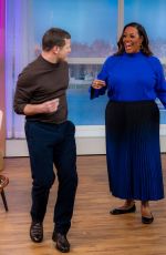 ALISON HAMMOND at This Morning TV Show in London 01/17/2025