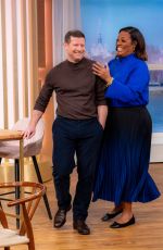 ALISON HAMMOND at This Morning TV Show in London 01/17/2025