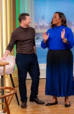 ALISON HAMMOND at This Morning TV Show in London 01/17/2025