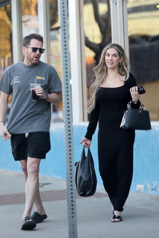 ALLISON HOLKER and Adam Edmunds Out in  Los Angeles 01/11/2025