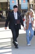 ALLISON HOLKER Arrives at Burbank Airport 01/16/2025