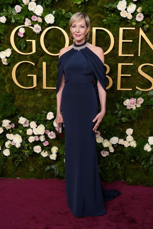 ALLISON JANNEY at 82nd Annual Golden Globes Awards in Beverly Hills 01/05/2025