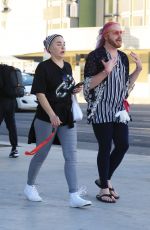 AMANDA BYNES Out with a Friend in Los Angeles 01/11/2025