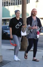 AMANDA BYNES Out with a Friend in Los Angeles 01/11/2025