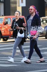 AMANDA BYNES Out with a Friend in Los Angeles 01/11/2025