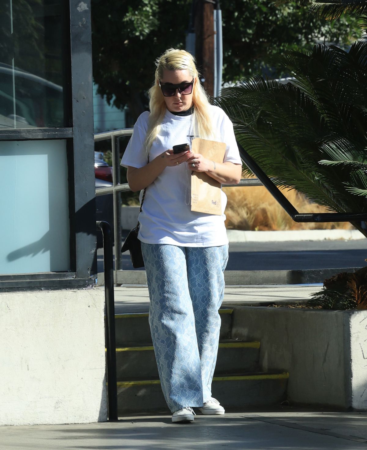 AMANDA BYNES Stops By Her Local FedEx Office In Los Angeles 01 20 2025 Amanda bynes stops by her local fedex office in los angeles 01 20 2025