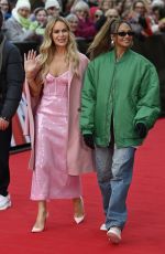 AMANDA HOLDEN and ALISHA DIXON Arrives at Britain