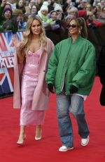 AMANDA HOLDEN and ALISHA DIXON Arrives at Britain