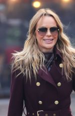 AMANDA HOLDEN Arrives at Heart Radio in London 01/14/2025