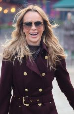 AMANDA HOLDEN Arrives at Heart Radio in London 01/14/2025