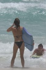 AMANDA HOLDEN in Bikini at a Beach in Barbados 04/04/2003