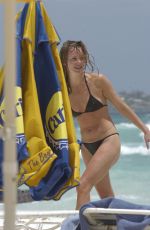 AMANDA HOLDEN in Bikini at a Beach in Barbados 04/04/2003