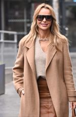 AMANDA HOLDEN Leaves Heart Breakfast Show in London 01/16/2025