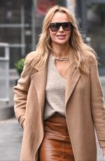 AMANDA HOLDEN Leaves Heart Breakfast Show in London 01/16/2025