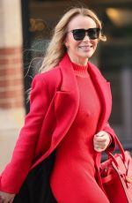 AMANDA HOLDEN Leaves Heart Breakfast Show in London 01/21/2025