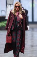 AMANDA HOLDEN Leaves Heart Radio in London 01/05/2025