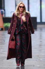 AMANDA HOLDEN Leaves Heart Radio in London 01/05/2025