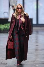 AMANDA HOLDEN Leaves Heart Radio in London 01/05/2025