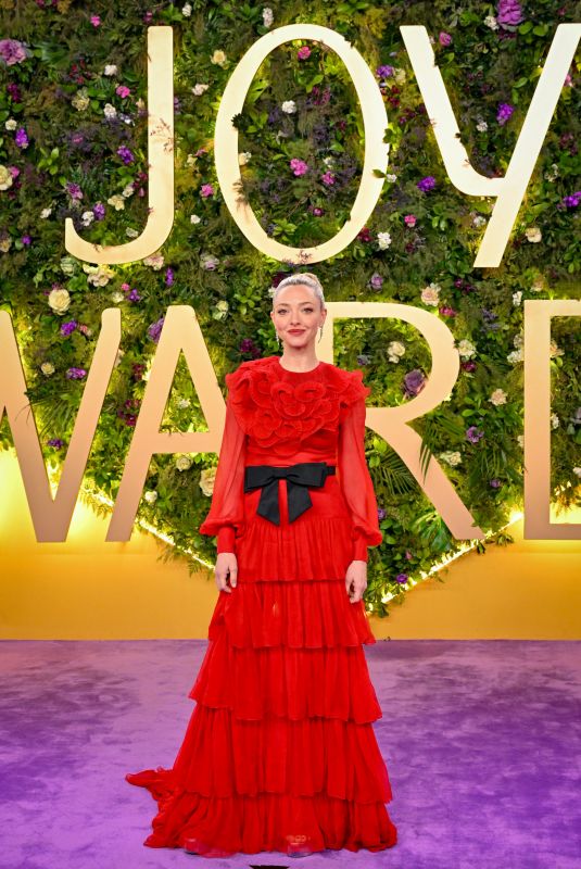AMANDA SEYFRIED at 2025 Joy Awards in Riyadh, Saudi Arabia 01/18/2025