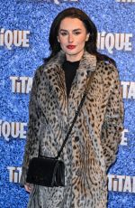 AMBER DAVIES at Titanique Opening Night at Criterion Theatre in London 01/09/2025