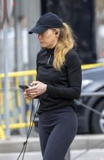 AMBER HEARD Out Jogging at El Retiro Park in Madrid 01/07/2025