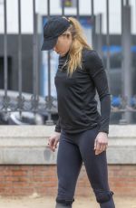 AMBER HEARD Out Jogging at El Retiro Park in Madrid 01/07/2025