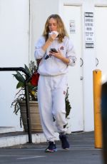 AMBER VALLETTA Spotted After Pacific Palisades Home Loss in Los Angeles 01/15/2025