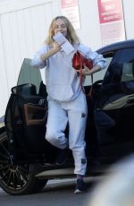 AMBER VALLETTA Spotted After Pacific Palisades Home Loss in Los Angeles 01/15/2025