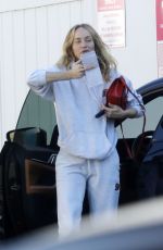 AMBER VALLETTA Spotted After Pacific Palisades Home Loss in Los Angeles 01/15/2025