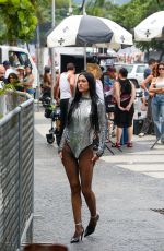 AMELIA HAMLIN at a Photoshoot at Copacabana Beach in Rio De Janeiro 01/20/2025