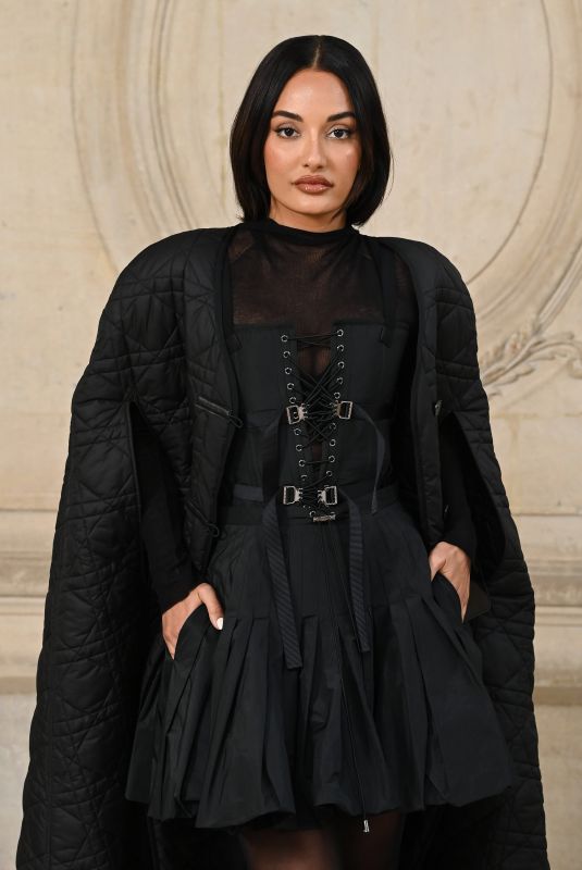 AMINA MAUDDI at Christian Dior Haute Couture Show at Paris Fashion Week 01/27/2025