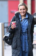 AMY DOWDEN Out Ahead of Strictly Come Dancing Live Event in Birmingham 01/16/2025