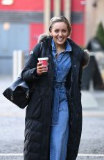 AMY DOWDEN Out Ahead of Strictly Come Dancing Live Event in Birmingham 01/16/2025
