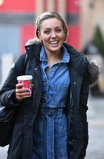 AMY DOWDEN Out Ahead of Strictly Come Dancing Live Event in Birmingham 01/16/2025